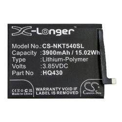   Baterie CAMERON SINO Li-Polymer (3.85V/3900mAh, compatibil cu Nokia HQ430) NEGRU Nokia 5.4