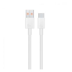   Cablu de date HUAWEI (USB - Tip-C, 66W, încărcător rapid, 100cm) ALB