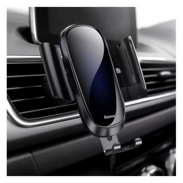 Suport auto BASEUS FUTURE GRAVITY (pentru ventilație, gravitație, 360°, design de încărcare, dimensiune 4-6") NEGRU