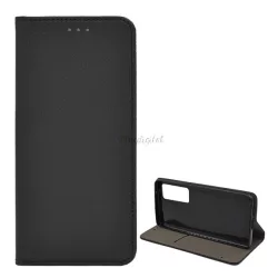   HUSĂ! - Carcasa in picioare, efect piele (FLIP, deschidere laterala, functie suport de masa, model romb) NEGRU Vivo X60 Pro