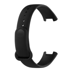   Curea (personalizată, silicon, reglabilă) negru Xiaomi Redmi Smart Band Pro
