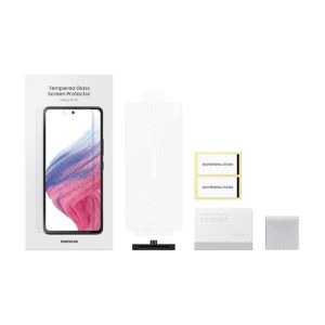 SAMSUNG folie sticlă protecție ecran(rezistent la zgârieturi, 0.33mm, 9H, nu curbat) pentru Samsung Galaxy A53 (SM-A536) 5G