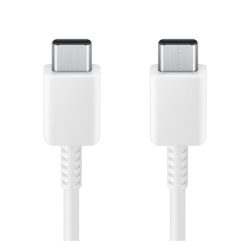   Cablu de date SAMSUNG (Tip-C - Tip-C, 3A, 100W, încărcător rapid, 180cm) ALB