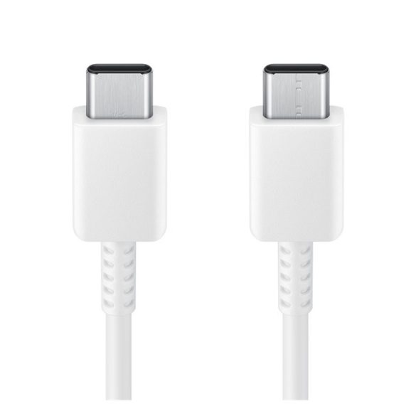 Cablu de date SAMSUNG (Tip-C - Tip-C, 3A, 100W, încărcător rapid, 180cm) ALB