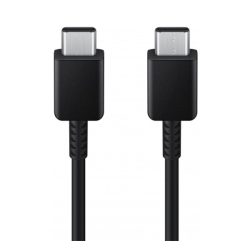   Cablu de date SAMSUNG (Tip-C - Tip-C, 3A, 100W, încărcător rapid, 180cm) NEGRU