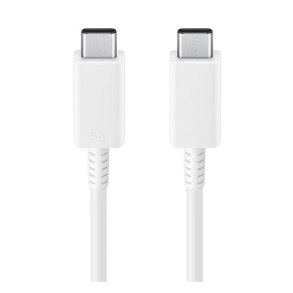 SAMSUNG cablu de date (Tip-C - Tip-C, 5A, 100W, încărcător rapid, 180cm) ALB