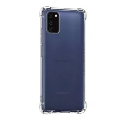   HUSĂ! - Protectie din silicon pentru telefon (rezistenta la impact mediu, colt cu perna de aer) TRANSPARENT Samsung Galaxy A03s (SM-A037F)