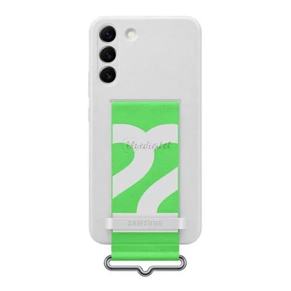 HUSĂ! - Protectie de telefon din silicon SAMSUNG (mat, curea incorporata) ALB Samsung Galaxy S22 5G (SM-S901)