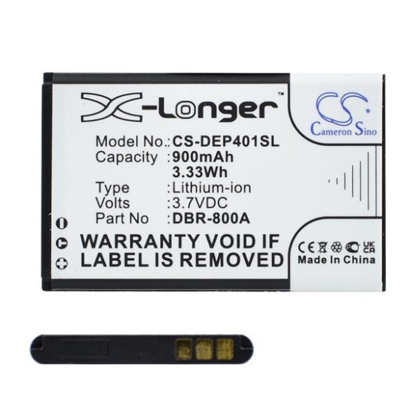 Baterie CAMERON SINO Li-Ion (3,7V/900mAh, compatibil Brondi W11) NEGRU Doro 1370