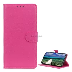   HUSĂ! - Carcasă în picioare, efect piele (FLIP, deschidere laterală, funcție de suport pentru desktop, premium) ROZ Motorola Moto G22 (XT2231), Motorola Moto E32s (XT2229), Motorola Moto E32 (XT2227)