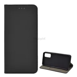  HUSĂ! - Carcasa in picioare, efect piele (FLIP, deschidere laterala, functie suport de masa, model romb) NEGRU Vivo Y11s