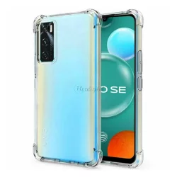   HUSĂ! - Protectie din silicon pentru telefon (rezistenta medie la impact, colt cu perna de aer) TRANSPARENT Vivo Y11s