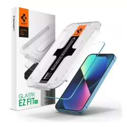   SPIGEN EZ FIT HD Screen protecțiesticlă (2.5D, husă-friendly, ultra-subțire, 0.2mm, 9H + SlipHusă) pentru Apple iPhone 13, Apple iPhone 13 Pro, Apple iPhone 14