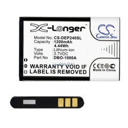   Baterie CAMERON SINO Li-Ion (3.7V/1200mAh, compatibilă cu DorodbO-1000A) Doro 1370