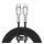 BASEUS CAFULE cablu de date (Type-C - lightning, 2.4A, încărcător rapid PD, 200cm, șiret) NEGRU