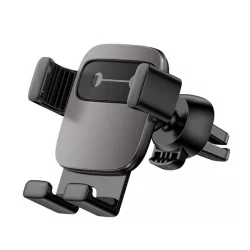   Suport auto BASEUS CUBE GRAVITY (pentru ventilație, gravitație, 360°, design de încărcare, dimensiune 4-6") NEGRU