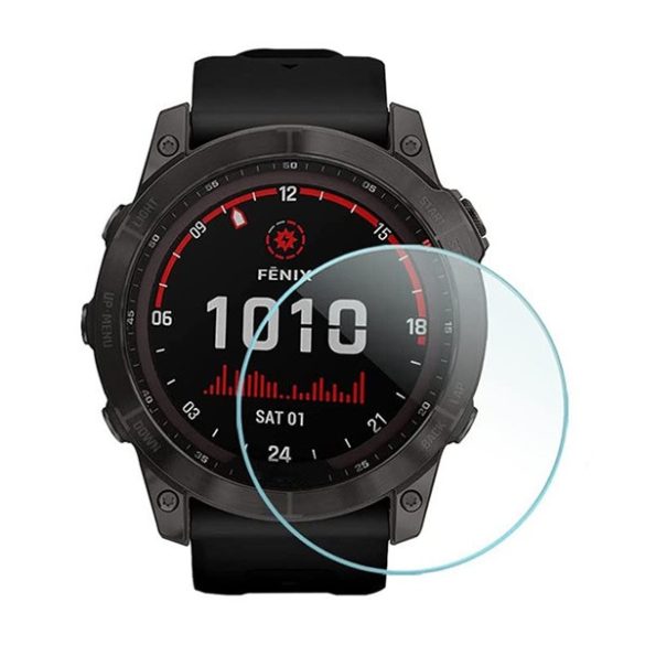 Sticlă de protecție pentru ecran (2.5D, 9H) TRANSPARENT Garmin Fenix ​​​​7X