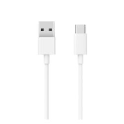   XIAOMI cablu de date (USB - Tip-C, 3A, încărcător rapid, 100cm) ALB