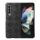 Protecție din plastic pentru telefon (rezistență medie la impact, spate cu efect de piele, model pătrat 3D, premium) NEGRU Samsung Galaxy Z Fold3 5G (SM-F926) Protecție din plastic pentru telefon (rezistență medie la impact, spate cu efect de piele, model pătrat 3D, premium) NEGRU Samsung Galaxy Z Fold3 5G (SM-F926)