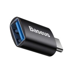   Adaptor BASEUS INGENUITY (priză USB - Type-C, conexiune USB/pendrive, OTG) NEGRU