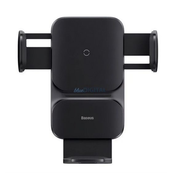 Suport auto BASEUS WISDOM (pentru ventilație, automat, 15W, fără fir, dimensiune 4.7-7.5") NEGRU