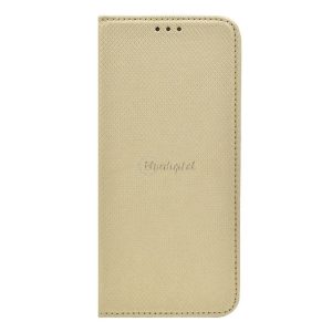Carcasa in picioare, efect piele (FLIP, deschidere laterala, functie suport de masa, model romb) AUR Xiaomi Poco X4 Pro 5G