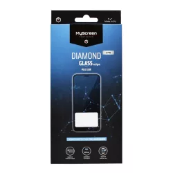   Sticlă de protecție pentru ecran MYSCREEN DIAMOND GLASS LITE EDGE (clei complet 2.5D, curbat, rezistent la zgârieturi, 0,33 mm, 9H) NEGRU Apple iPhone 14 Plus