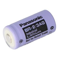   Baterie PANASONIC (BR-2/3AGN, 3V, fluorură de carbon litiu, industrial) 1buc/pachet