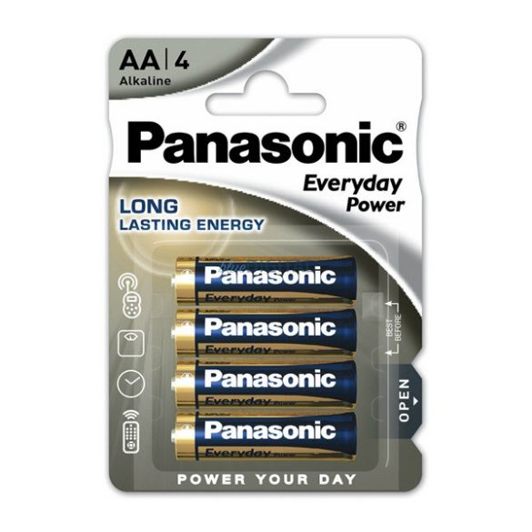 PANASONIC EVERYDAY POWER baterie cu durată de viață super lungă (AA, LR6EPS, 1.5V, alcalină) 4pcs/pachet