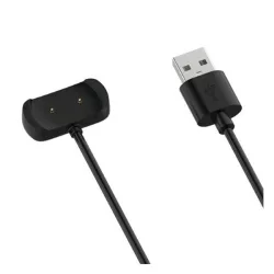   Cablu de încărcare USB (magnetic, 100cm) negru Amazfit GTS 2 Mini, Amazfit Bip, Amazfit GTS 2, Amazfit GTS 2e, Amazfit GTR 2E, Amazfit Zepp E ROUND, Amazfit Bip U Pro Smart