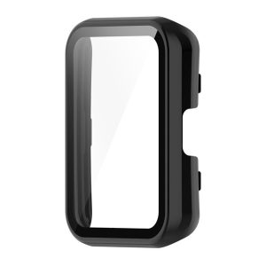 Cadru din plastic (BUMPER, rezistent la șocuri + ecran protecțiedin sticlă) negru Huawei Watch Fit 2