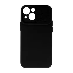   HUSĂ! - Protectie de telefon din silicon (mat, interior microfibra plus, protectie camera) NEGRU Apple iPhone 12 Pro