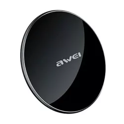   Incarcator desktop AWEI W8 (10W, incarcator rapid, wireless, ultra-subtire) NEGRU