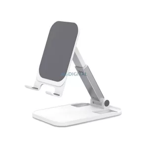 Suport de birou AWEI X11 (universal, suport, înclinabil, 11 - 15cm înălțime, aluminiu)