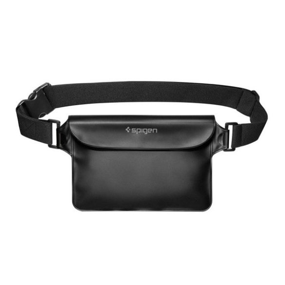 SPIGEN A620 carcasă peisaj (universală, geantă cu centură, impermeabilă, 4 buzunare, 265 x 159 mm, SPORT) NEGRU