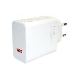   Încărcător XIAOMI priză USB (67W, încărcător rapid) ALB