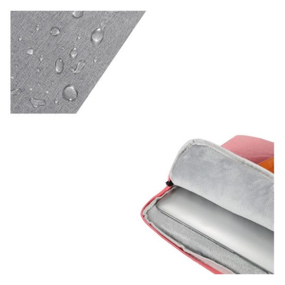 Țesături (universal, strat interior rezistent la impact, fermoar, rezistent la cădere, dimensiune 11") NEGRU