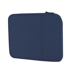   Carcasă orizontală, material textil (universal, strat interior rezistent la șocuri, fermoar, rezistent la cădere, dimensiune 11") ALBASTRU ÎNCHIS