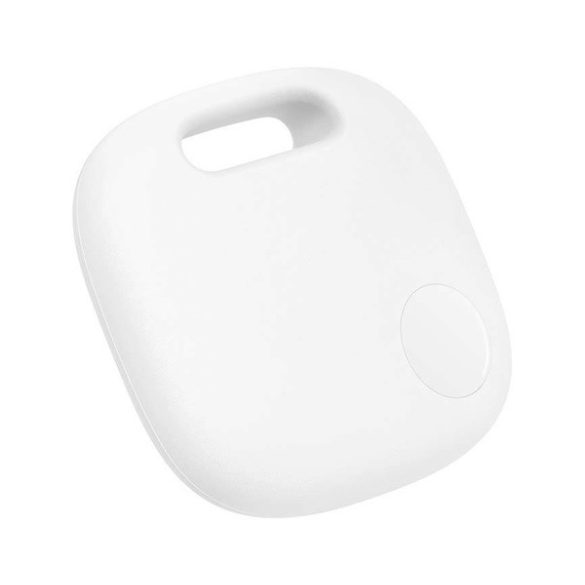 Tracker bluetooth BASEUS T2PRO (pentru breloc, geantă, mașină, urmărire în timp real, baterie CR2032) ALB