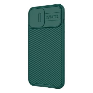 NILLKIN CAMSHIELD PRO protecțiede telefon din plastic (cadru din silicon, rezistent la impact mediu, protecție aparat de fotografiat, model cu dungi) CUTTING MOLD Apple iPhone 14 Pro Max
