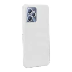   HUSĂ! - Protectie de telefon din silicon (rezistenta la impact mediu, cadru cu perna de aer) TRANSPARENT Realme C35