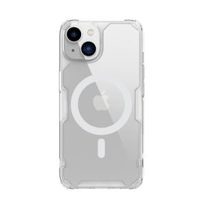 NILLKIN NATURE PRO MAGNETIC protecțiede telefon din plastic (rezistent la impact mediu, toc cu pernă de aer, fixare Magsafe) pentru Apple iPhone 14