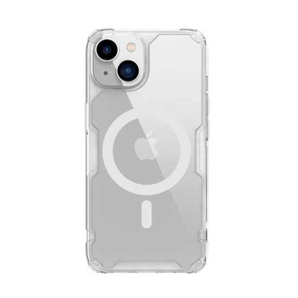 NILLKIN NATURE PRO MAGNETIC protecțiede telefon din plastic (rezistent la impact mediu, toc cu pernă de aer, fixare Magsafe) pentru Apple iPhone 14