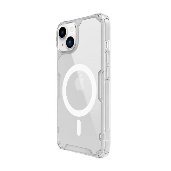 NILLKIN NATURE PRO MAGNETIC protecțiede telefon din plastic (rezistent la impact mediu, toc cu pernă de aer, fixare Magsafe) pentru Apple iPhone 14