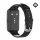 Curea (dimensiune personalizată, piele naturală) negru Honor Band 7, Huawei Band 7
