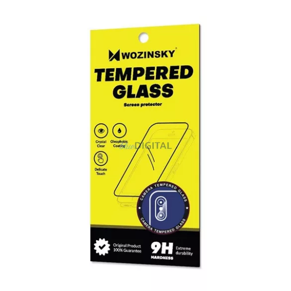 Sticlă de protecție pentru cameră (margine rotunjită 2.5D, rezistentă la zgârieturi, 9H) TRANSPARENT Xiaomi Redmi 7 (Redmi Y3)