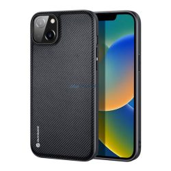   HUSĂ! - Protectie de telefon din silicon DUX DUCIS FINO (interior din plastic, rezistenta medie la impact, model grila) NEGRU Apple iPhone 14 Plus