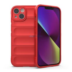   HUSĂ! - Protector de telefon din silicon (rezistenta la impact mediu, protectie camera, model 3D) RED Apple iPhone 14 Plus