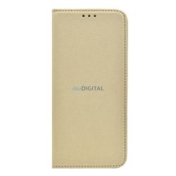   HUSĂ! - Carcasa in picioare, efect piele (FLIP, deschidere laterala, functie suport de masa, model romb) GOLD Honor Magic4 Pro