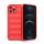 Protectie din silicon pentru telefon (rezistenta la impact mediu, protectie camera, model 3D) RED Apple iPhone 12 Pro Protectie din silicon pentru telefon (rezistenta la impact mediu, protectie camera, model 3D) RED Apple iPhone 12 Pro